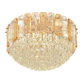 Crystal Dome Light Minimalist Ceiling American Style Dome Light For Dining Room, Kitchen, Bedroom And Living Room