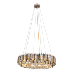 Small Crystal Chandelier Round Chandelier Modern Style Chandelier For Dining Room, Kitchen, Bedroom And Living Room