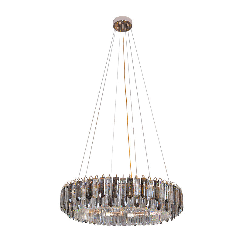 Small Crystal Chandelier Round Chandelier Modern Style Chandelier For Dining Room, Kitchen, Bedroom And Living Room