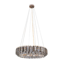 Small Crystal Chandelier Round Chandelier Modern Style Chandelier For Dining Room, Kitchen, Bedroom And Living Room